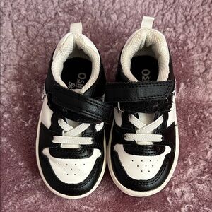 OshKosh B'gosh Kids Black and White Sneakers